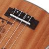 Yibuy 4 String 21&quot; Mahogany Ukulele Hawaii Guitar Rosewood Fingerboard Moon Stars Pattern Wood Color #4 small image