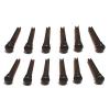 Tyler Mountain Acoustic Guitar Bridge Pins - Made of Ebony - 12 Pack - BP204-12 #1 small image