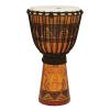 Toca TODJ-12TM Origins Series Rope Tuned Wood 12-Inch Djembe - Tribal Mask #1 small image
