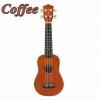 21 Inch Acoustic Soprano Hawaii Ukulele Musical Instrument (Coffee) by Youngstore #2 small image