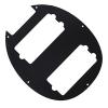 Yibuy Black Humbucker Hole Pickguard Plate for 5 String Electric Bass #2 small image
