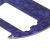 Yibuy Blue Pearl Humbucker Hole Pickguard for 5 String Electric Bass #6 small image