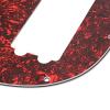 Yibuy Faux Red TORTOISE SHELL 3PLY 9 Hole Pickguard For 4 String Electric Bass #5 small image