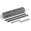 StewMac Guitar Tuner Drill Jig, 3-in-line with 1/4&quot; Diameter Pegholes #1 small image