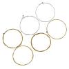 Yibuy Silver Gold Acoustic Folk Guitar Strings Hexagonal Core 0.28mm-1.32mm Set of 6 #2 small image