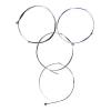 Yibuy Silver Steel Musical Violin Strings Set E1 A2 D3 G4 Set of 4 #3 small image