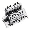 Yibuy Silver Aluminum Alloy Electric Guitar Right-handed Tremolo Bridge System