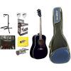 Oscar Schmidt OG2B Acoustic Dreadnought Size Guitar w/Gig Bag &amp; More
