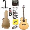 Breedlove Pursuit Concert Cedar Top A/E Guitar w/GD Hard case, cable &amp; More