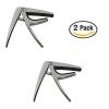 Tetra-Teknica Single-handed Guitar Capo Quick Change, Color Silver, 2 Pack #1 small image