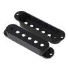 Yibuy 50/52/52mm Black Single Coil Pickup Covers for Electric Guitar Set of 50