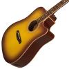 Sawtooth Solid Top Acoustic-Electric Dreadnought Cutaway with ChromaCast Accessories, Iced Tea Burst
