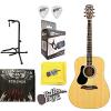Alvarez RD26L Acoustic Left-Handed Dreadnought Size guitar w/Stand, Picks &amp; More #1 small image
