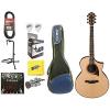 Ibanez Exotic Wood AEW22CD-NT Acoustic/Electric Guitar Padded Gig bag &amp; More #1 small image