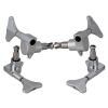 Yibuy 2R2L Chrome Tuning Keys Pegs Tuners Machine Heads for Bass Set of 20 #2 small image