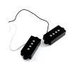 Bass Pickup Practical 2Pcs 4 String Noiseless Black For Precision P Bass Replacement Bass Accessories 9.0K Resistance Pickup 1- #4 small image