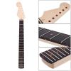 Andoer 22 Fret Electric Guitar Maple Neck Rosewood Fingerboard for Fender Strat Guitar Replacement #4 small image