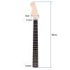 Andoer 22 Fret Electric Guitar Maple Neck Rosewood Fingerboard for Fender Strat Guitar Replacement #5 small image