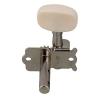 Yibuy Chrome 3R3L Individual Open Guitar Machine Heads with Cream Buttons #4 small image