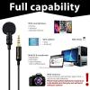 Professional Grade Lavalier Lapel Microphone &shy; Omnidirectional Mic with Easy Clip On System &shy; Perfect for Recording Youtube / Interview / Video Conference / Podcast / Voice Dictation / iPhone #7 small image