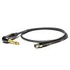 Heavy Duty Cable Upgrade for Line 6 RELAY G50, G55, G90, Shure, AKG, &amp; Sennheiser Wireless Transmitters (Right Angle) - Made in the USA by LUCID AUDIO PROJECT #2 small image