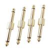Mr. Power 1/4 Inch Guitar Effect Pedal to Pedal Coulper Connector(4 Pack) #1 small image