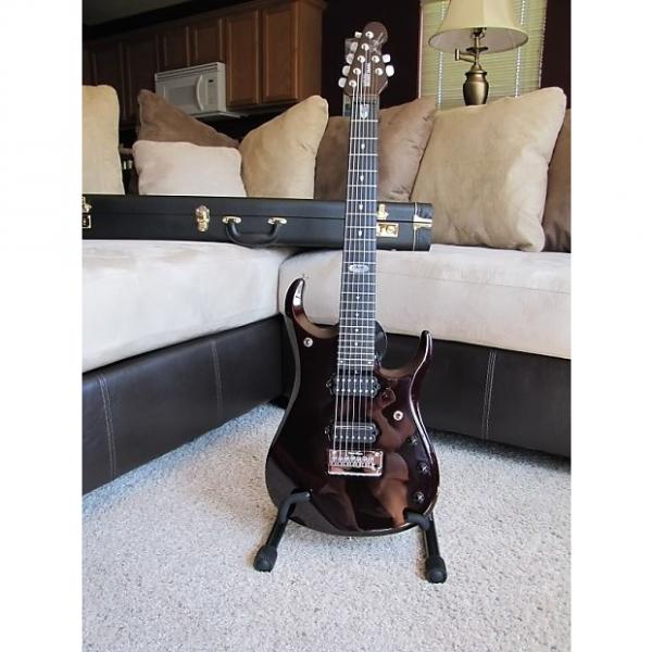 Custom Ernie Ball Music Man John Petrucci Signature JP12 7 String 2012 Dark Cherry Metallic #1 image