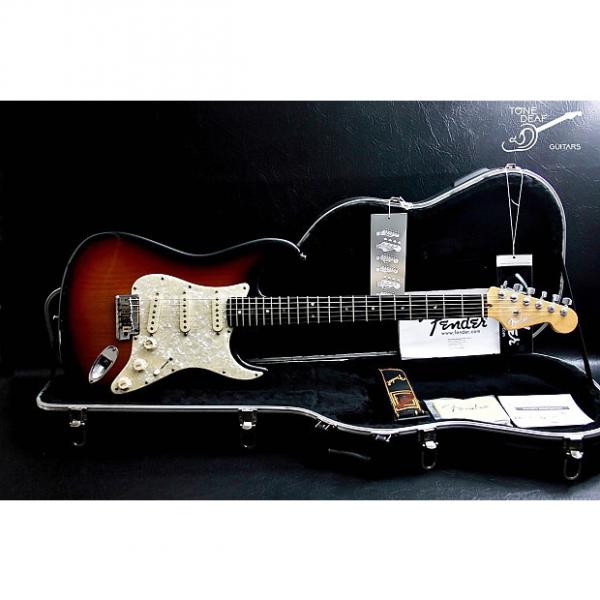 Custom FENDER USA Deluxe Stratocaster S1 &quot;Three-tone Burst + Rosewood&quot; (2002) #1 image