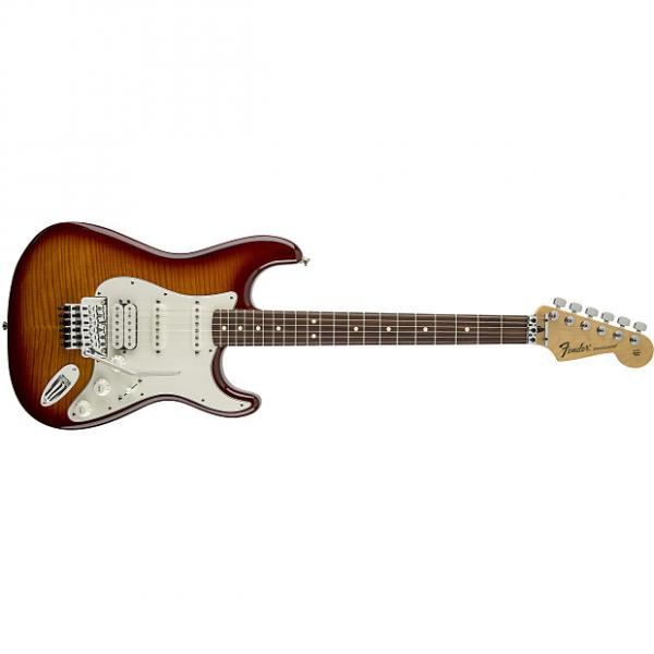 Custom Fender Standard Stratocaster® Plus Top with Floyd Rose® Tremolo, Rosewood Fingerboard, Tobacco Sunburst - Default title #1 image