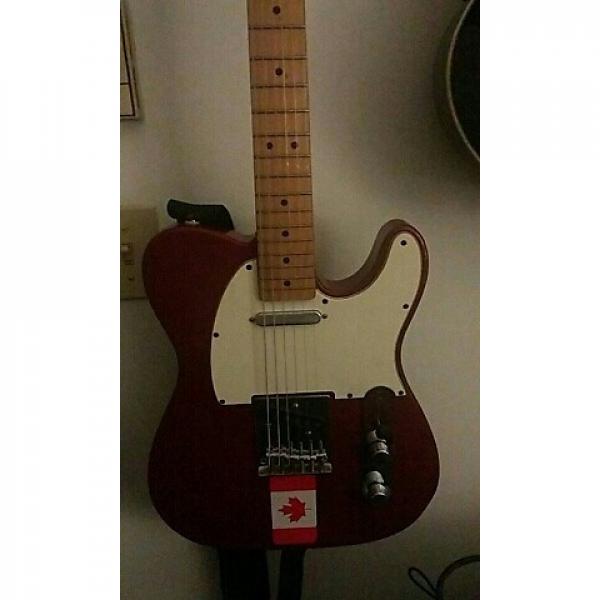 Custom Fender Squier Telecaster 1994 Cherry red #1 image