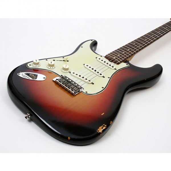 Custom Fender Stratocaster 1964 Sunburst Lefty Left Handed w/OHSC and Case Candy 100% Original #1 image