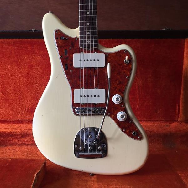 Custom 1965 Fender Jazzmaster (Olympic White w/ Matching Headstock) #1 image