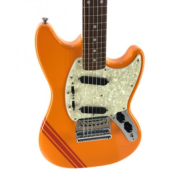 Custom Fender Mustang, ’73, Competition, Capri Orange, 2010, AS NEW #1 image