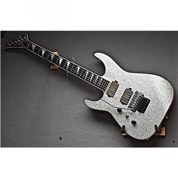 Custom Jackson Left Handed USA Custom Shop SL2H Soloist 2016 Silver Sparkle Lefty Guitar #1 image