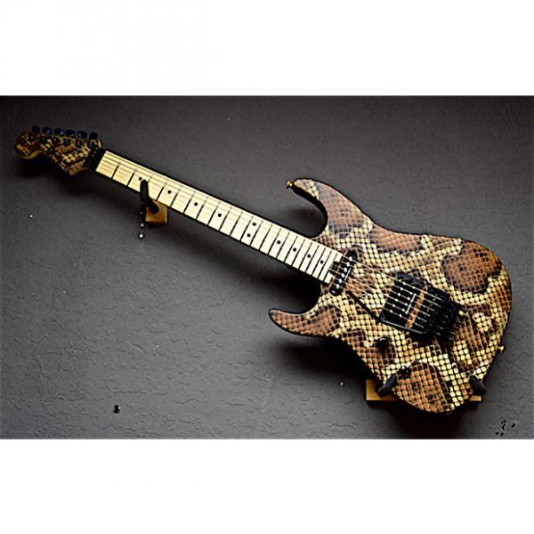 Custom Charvel Left Handed Warren DeMartini Signature 2016 Snakeskin Lefty Guitar #1 image