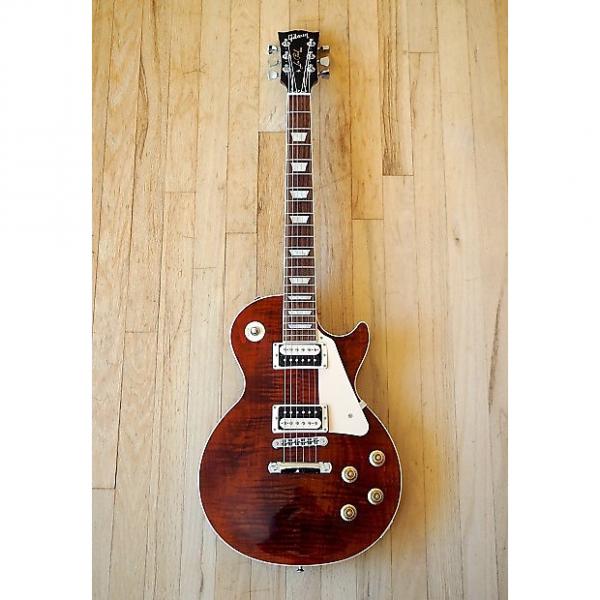 Custom Gibson Les Paul traditional pro ii  2013 Wine red (flame) #1 image