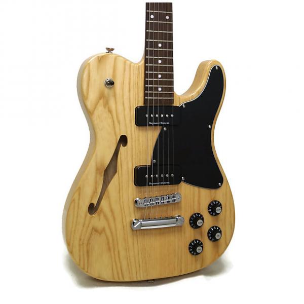 Custom Fender Jim Adkins JA-90 Telecaster Thinline Electric Guitar - Natural #1 image