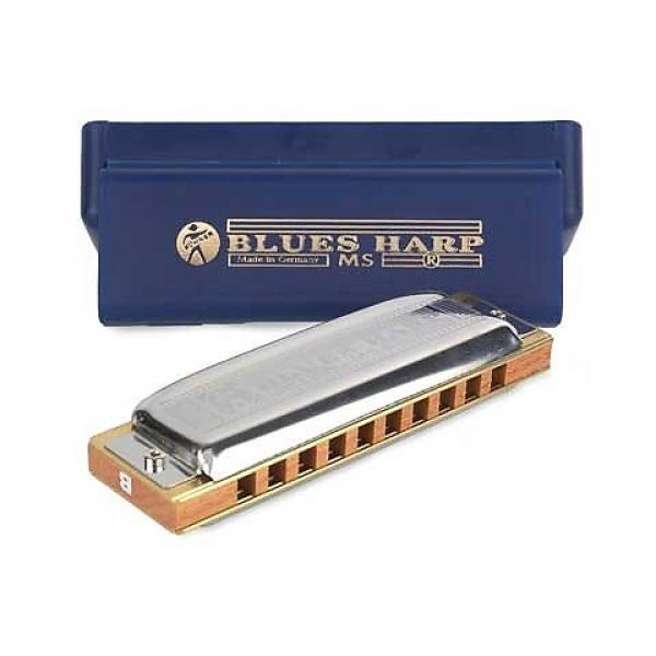 Custom Hohner Blues harp in the key of F #1 image
