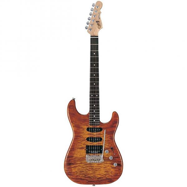 Custom G&amp;L Legacy Deluxe Electric Guitar Honey Burst #1 image