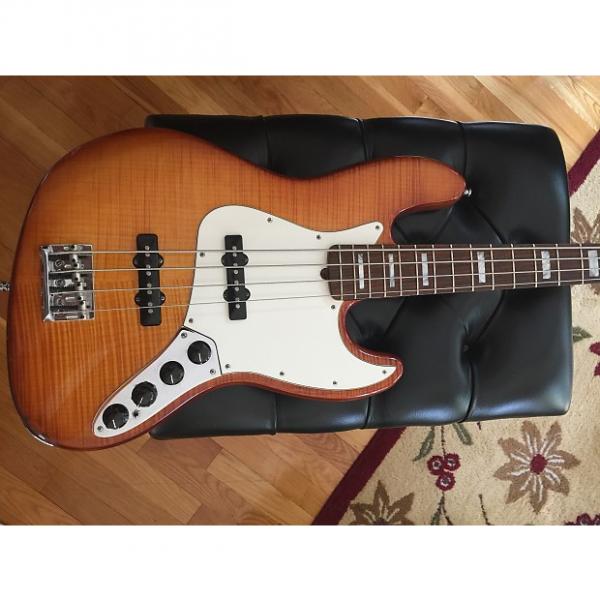 Custom Fender American Select Jazz Bass 2013 Flametop #1 image