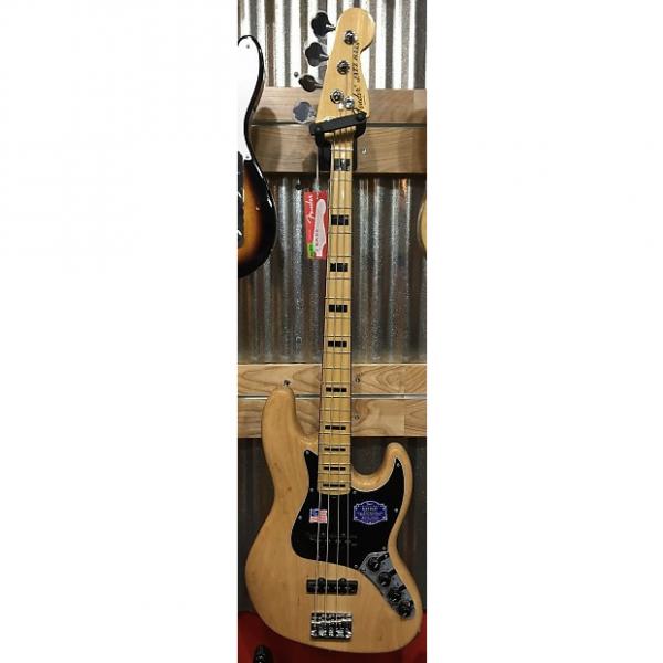 Custom Fender American Deluxe Jazz Bass 2015 Natural #1 image