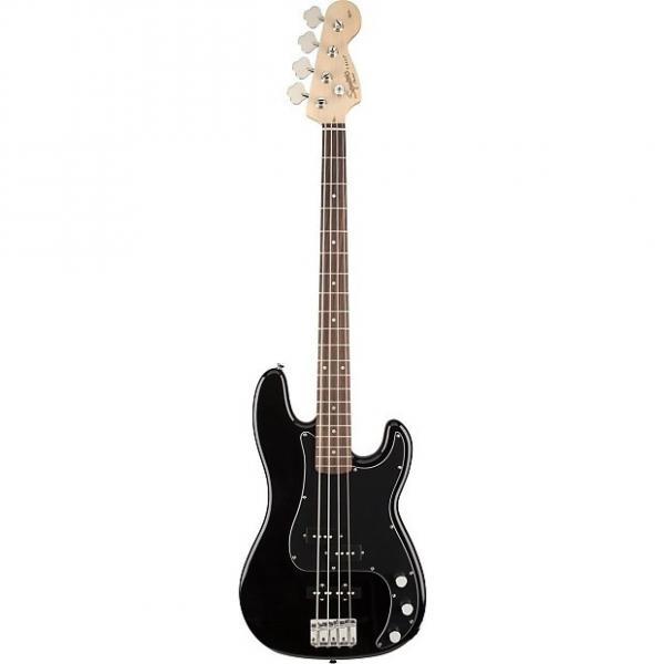 Custom Squier Affinity Series Precision Bass PJ - Black #1 image
