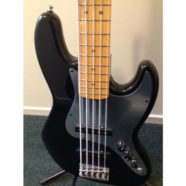 Custom 2015 Fender American Standard Jazz V 2015 Black with Maple Fingerboard #1 image
