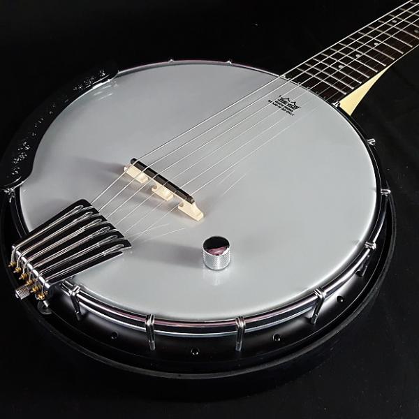 Custom Gold Tone AC-6+ AC 6 + Plus Acoustic Electric Composite Banjo Guitar w/Gig Bag #1 image