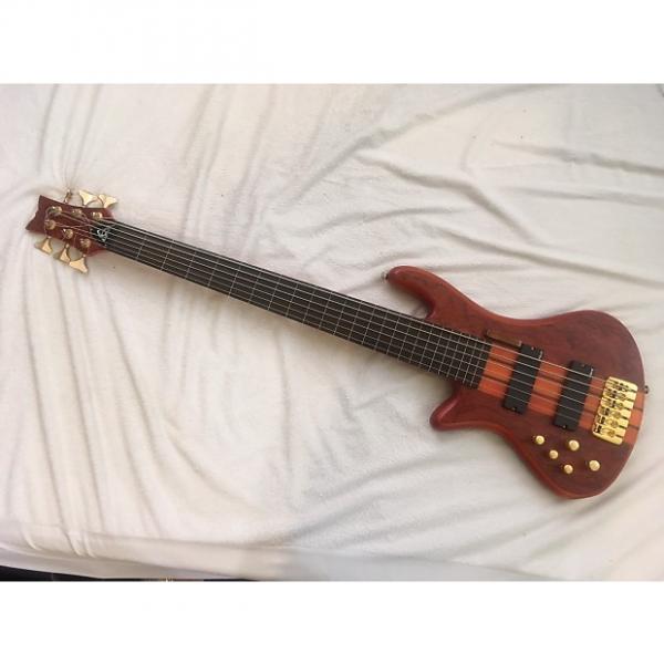 Custom Schecter Stiletto Studio-6 Active 6-String Bass FRETLESS #1 image
