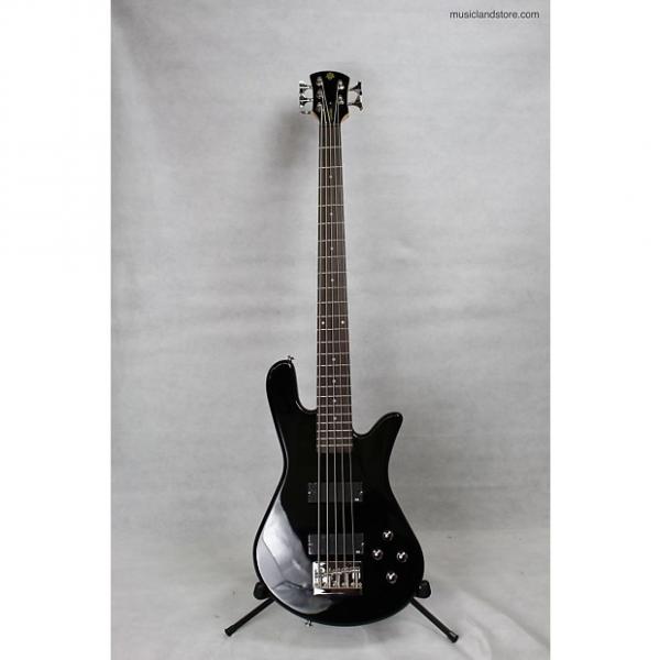 Custom Spector LG5STDBLK Legend 5 Bass Guitar 2016 Black Flake #1 image