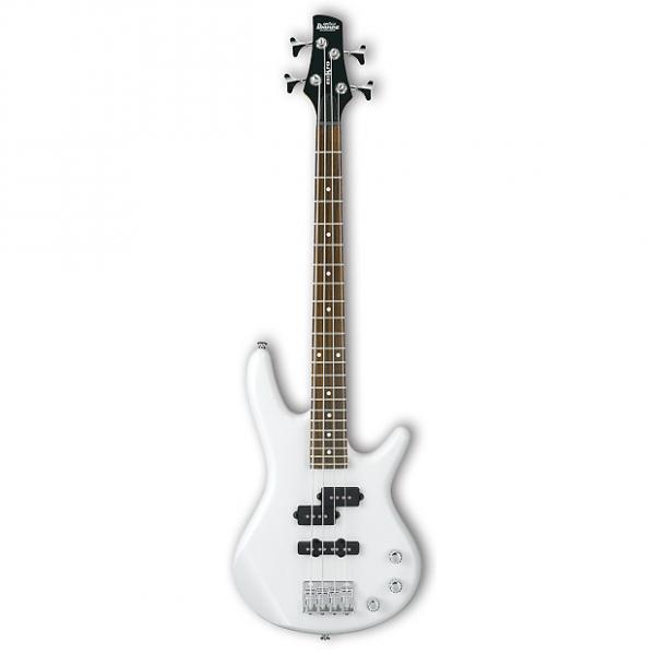 Custom Ibanez Mikro Bass Guitar GSRM20PW Pearl White #1 image