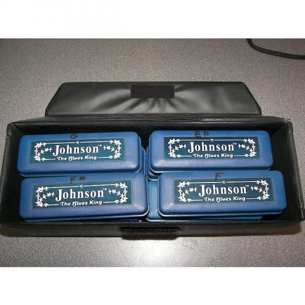 Custom Johnson Blues King Harmonicas - set of 12 Johnson Blues King set of 12 #1 image