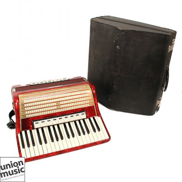 Custom Weltmeister 7/8 Size German Made Vintage Accordion 37 treble 92 bass including diminished chords #1 image