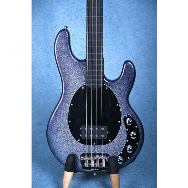 Custom Ernie Ball Musicman Stingray 4 Limited Edition PDN Electric Bass Guitar - Starry Night C00563 #1 image